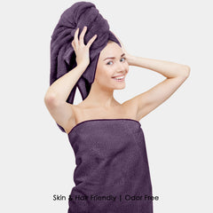 HOUSSE Premium Microfiber Bath Towel - Extra Large 60x120cm Quick Dry Towels for Men, Women & Kids | Super Soft Plush 550 GSM | Ultra Absorbent for Home Swimming Sports Travel