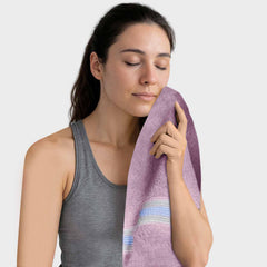 HOUSSE Essentia Bamboo & Cotton Towel Combo Set, 550 GSM – Ultra-Soft, Highly Absorbent & Quick-Drying – Eco-Friendly Luxury Bath, Hand & Face Towels