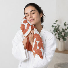 Dual Tone 480 GSM Reversible Microfiber Towel Set