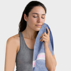 HOUSSE Essentia Bamboo & Cotton Towel Combo Set, 550 GSM – Ultra-Soft, Highly Absorbent & Quick-Drying – Eco-Friendly Luxury Bath, Hand & Face Towels