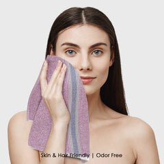 HOUSSE Essentia Bamboo & Cotton Towel Combo Set, 550 GSM – Ultra-Soft, Highly Absorbent & Quick-Drying – Eco-Friendly Luxury Bath, Hand & Face Towels