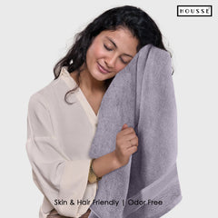 HOUSSE Nexora Cotton Towels | Quick Absorption & Faster Drying Towel | 600 GSM | Cotton Towel for Men/Women | Urban Comfort