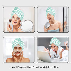 Twix Microfiber Head Wrap Towel – Ultra Soft, Quick Dry & Highly Absorbent