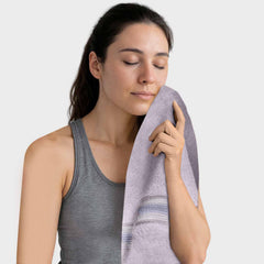 HOUSSE Essentia Bamboo & Cotton Towel Combo Set, 550 GSM – Ultra-Soft, Highly Absorbent & Quick-Drying – Eco-Friendly Luxury Bath, Hand & Face Towels