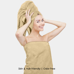 HOUSSE Premium Microfiber Bath Towel - Extra Large 75x150cm Quick Dry Towels for Women Men & Kids | Super Soft Plush 450 GSM | Ultra Absorbent for Home Swimming Sports & Travel