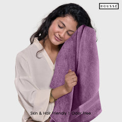 HOUSSE Nexora Cotton Towels | Quick Absorption & Faster Drying Towel | 600 GSM | Cotton Towel for Men/Women | Urban Comfort