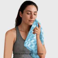 HOUSSE Ember Face & Hand Towel for Women & Men | Quick Dry | Ultra Absorbent |Perfect for Bathroom |Sports | Travel | Beach | Fitness | 360 GSM