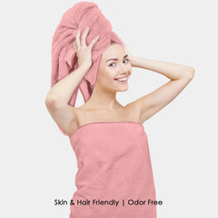 HOUSSE Premium Microfiber Bath Towel - Extra Large 75x150cm Quick Dry Towels for Women Men & Kids | Super Soft Plush 450 GSM | Ultra Absorbent for Home Swimming Sports & Travel