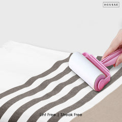 HOUSSE Bold Stripe 100% Bamboo Extra Large Bath Towel | Ultra Soft, Absorbent, Light Weight, & Quick Dry Towel for Bath, Travel, Gym, Beach, Pool, and Yoga | 80 X 160 cms