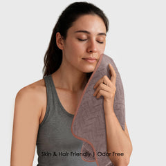 HOUSSE Microfiber Nova Face Towels for Women & Men | Ultra Soft | Super Absorbent Towels for Gym, Yoga, Beach Daiily USe |