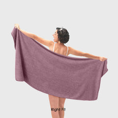 HOUSSE Premium Microfiber Bath Towel - Extra Large 75x150cm Quick Dry Towels for Women Men & Kids | Super Soft Plush 450 GSM | Ultra Absorbent for Home Swimming Sports & Travel