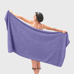 HOUSSE Premium Microfiber Bath Towel - Extra Large 60x120cm Quick Dry Towels for Men, Women & Kids | Super Soft Plush 550 GSM | Ultra Absorbent for Home Swimming Sports Travel