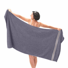 HOUSSE Essentia Bamboo & Cotton Towel Combo Set, 550 GSM – Ultra-Soft, Highly Absorbent & Quick-Drying – Eco-Friendly Luxury Bath, Hand & Face Towels