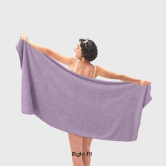 HOUSSE Premium Microfiber Bath Towel - Extra Large 75x150cm Quick Dry Towels for Women Men & Kids | Super Soft Plush 450 GSM | Ultra Absorbent for Home Swimming Sports & Travel