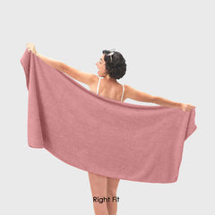 HOUSSE Premium Microfiber Bath Towel - Extra Large 75x150cm Quick Dry Towels for Women Men & Kids | Super Soft Plush 450 GSM | Ultra Absorbent for Home Swimming Sports & Travel