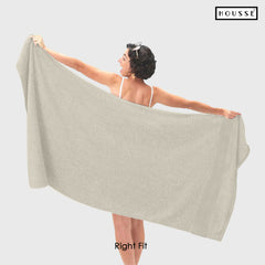 HOUSSE Nexora Cotton Towels | Quick Absorption & Faster Drying Towel | 600 GSM | Cotton Towel for Men/Women | Urban Comfort