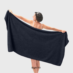 HOUSSE Premium Microfiber Bath Towel - Extra Large 60x120cm Quick Dry Towels for Men, Women & Kids | Super Soft Plush 550 GSM | Ultra Absorbent for Home Swimming Sports Travel