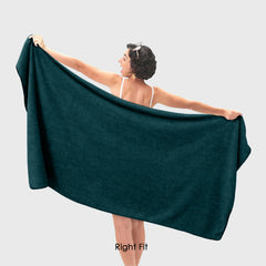 HOUSSE Premium Microfiber Bath Towel - Extra Large 60x120cm Quick Dry Towels for Men, Women & Kids | Super Soft Plush 550 GSM | Ultra Absorbent for Home Swimming Sports Travel