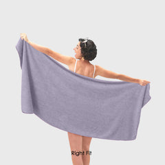 HOUSSE Premium Microfiber Bath Towel - Extra Large 75x150cm Quick Dry Towels for Women Men & Kids | Super Soft Plush 450 GSM | Ultra Absorbent for Home Swimming Sports & Travel
