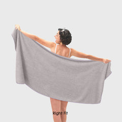 HOUSSE Premium Microfiber Bath Towel - Extra Large 75x150cm Quick Dry Towels for Women Men & Kids | Super Soft Plush 450 GSM | Ultra Absorbent for Home Swimming Sports & Travel
