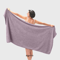 HOUSSE Premium Microfiber Bath Towel - Extra Large 60x120cm Quick Dry Towels for Men, Women & Kids | Super Soft Plush 550 GSM | Ultra Absorbent for Home Swimming Sports Travel
