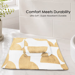 Dual Tone 480 GSM Reversible Microfiber Towel Set