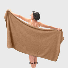 HOUSSE Premium Microfiber Bath Towel - Extra Large 60x120cm Quick Dry Towels for Men, Women & Kids | Super Soft Plush 550 GSM | Ultra Absorbent for Home Swimming Sports Travel