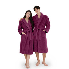 HOUSSE Microfiber Bathrobe 500 GSM | Solid Bathrobes, Highly Absorbent, Quick-Dry And Soft Bathrobe