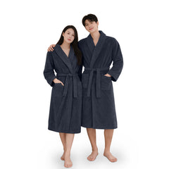 HOUSSE Microfiber Bathrobe 500 GSM | Solid Bathrobes, Highly Absorbent, Quick-Dry And Soft Bathrobe
