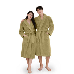 HOUSSE Microfiber Bathrobe 500 GSM | Solid Bathrobes, Highly Absorbent, Quick-Dry And Soft Bathrobe