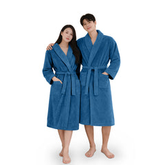 HOUSSE Microfiber Bathrobe 500 GSM | Solid Bathrobes, Highly Absorbent, Quick-Dry And Soft Bathrobe