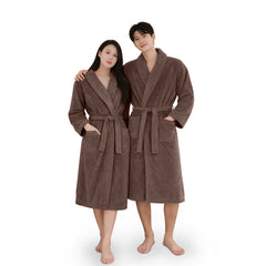 HOUSSE Microfiber Bathrobe 500 GSM | Solid Bathrobes, Highly Absorbent, Quick-Dry And Soft Bathrobe