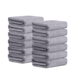HOUSSE Microfiber Face Towels | Ultra Absorbent, Odour-Free, Quick Dry 450 GSM Face Towel for Home, Gym, Travel, Running and Personal Use | 30x30 cm | Set of 4 in One Colour (Indian Teal, Pack of 4)