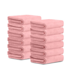 HOUSSE Microfiber Face Towels | Ultra Absorbent, Odour-Free, Quick Dry 450 GSM Face Towel for Home, Gym, Travel, Running and Personal Use | 30x30 cm | Set of 4 in One Colour (Indian Teal, Pack of 4)