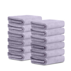 HOUSSE Microfiber Face Towels | Ultra Absorbent, Odour-Free, Quick Dry 450 GSM Face Towel for Home, Gym, Travel, Running and Personal Use | 30x30 cm | Set of 4 in One Colour (Indian Teal, Pack of 4)