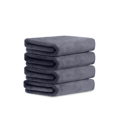 HOUSSE Microfiber Face Towels | Ultra Absorbent, Odour-Free, Quick Dry 450 GSM Face Towel for Home, Gym, Travel, Running and Personal Use | 30x30 cm | Set of 4 in One Colour (Indian Teal, Pack of 4)