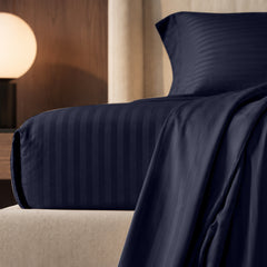 Stripe Glace 400 TC Cotton Bedsheet