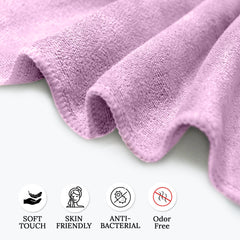 HOUSSE Microfiber Face Towel | Super Soft & Quick Absorbent |Multi Usage 30 x 30 cm, 450 GSM | for All Ages | (Set of 4,and 6)