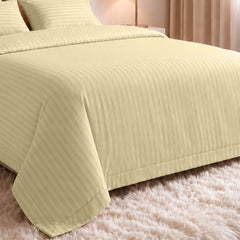 Stripe Glace 400 TC Cotton Bedsheet