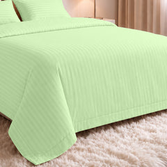 Stripe Glace 400 TC Cotton Bedsheet