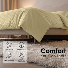 Stripe Glace 400 TC Cotton Bedsheet