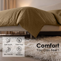 Stripe Glace 400 TC Cotton Bedsheet