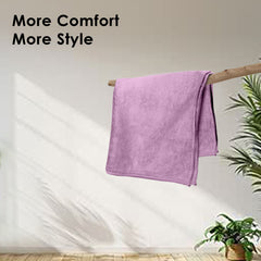 HOUSSE Microfiber Face Towel | Super Soft & Quick Absorbent |Multi Usage 30 x 30 cm, 450 GSM | for All Ages | (Set of 4,and 6)