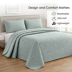 Plush Bedspread Moonmist - Image 3