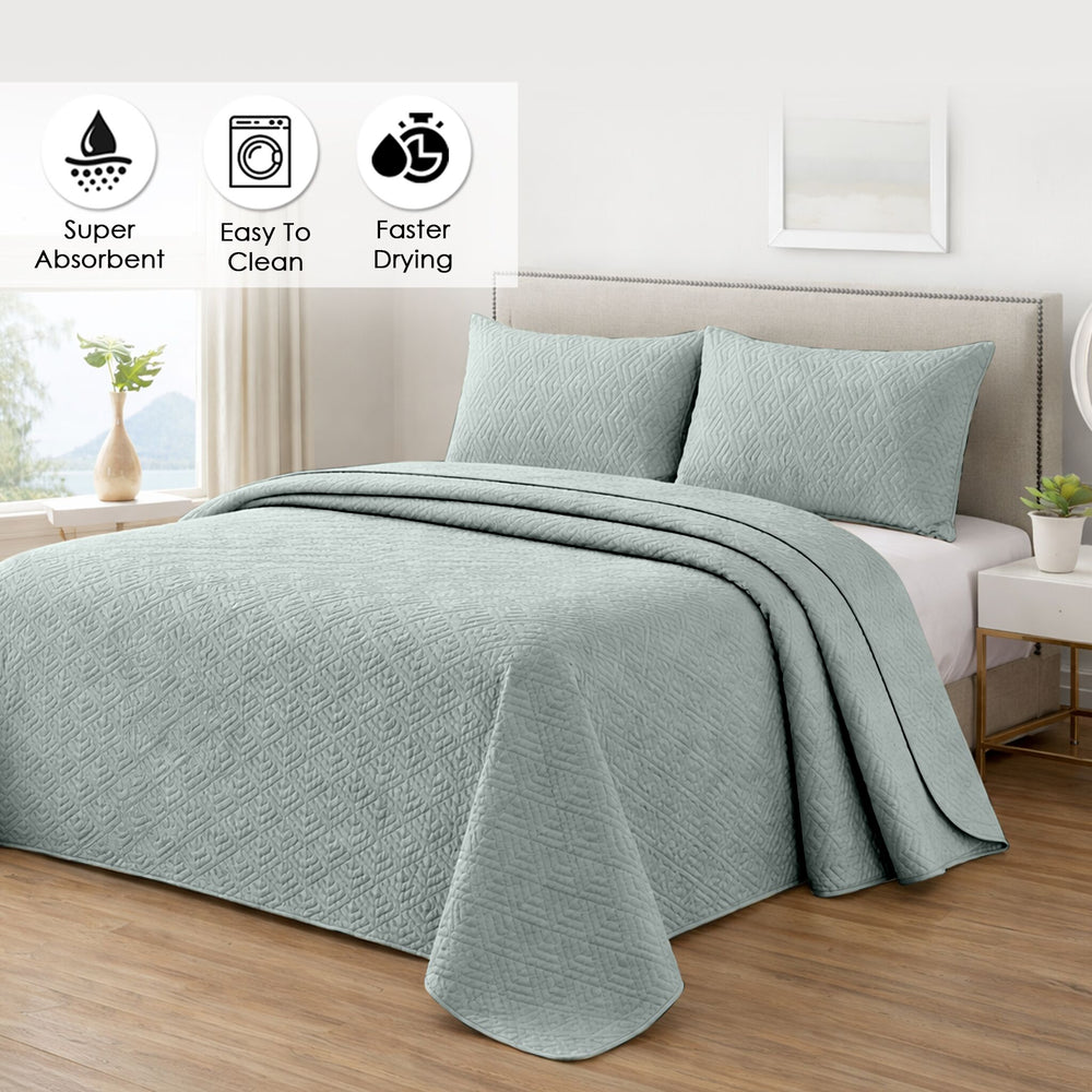 Plush Bedspread Moonmist - Image 6