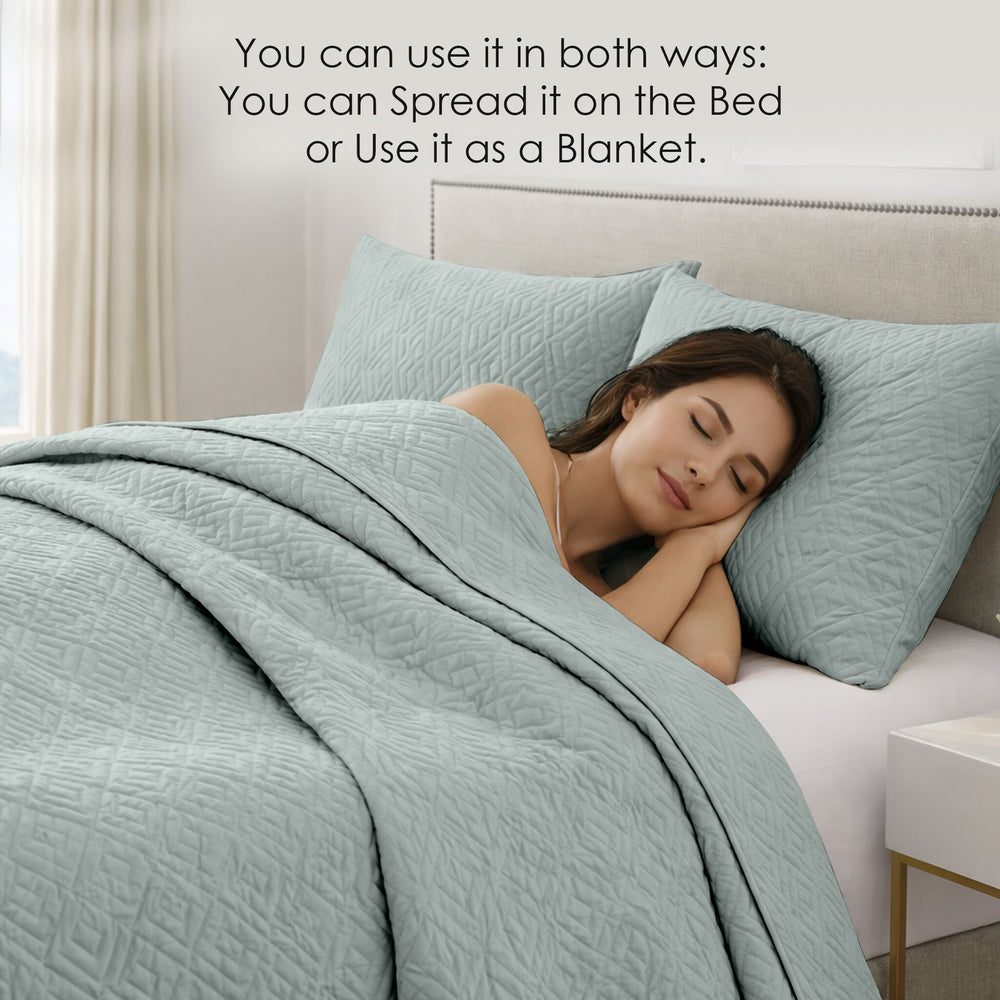 Plush Bedspread Moonmist - Image 8