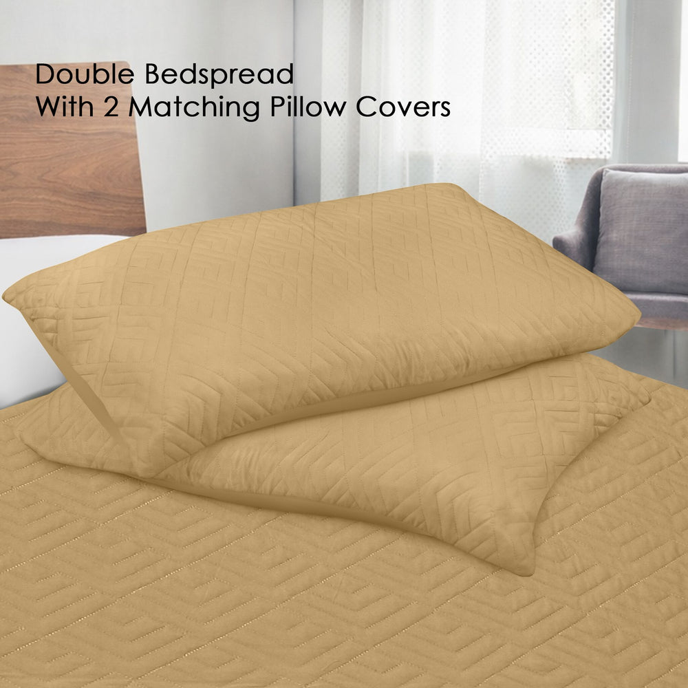 Plush Bedspread New Wheat - Image 7