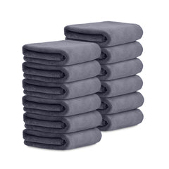 HOUSSE Microfiber Face Towels | Ultra Absorbent, Odour-Free, Quick Dry 450 GSM Face Towel for Home, Gym, Travel, Running and Personal Use | 30x30 cm | Set of 4 in One Colour (Indian Teal, Pack of 4)