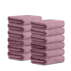 HOUSSE Microfiber Face Towels | Ultra Absorbent, Odour-Free, Quick Dry 450 GSM Face Towel for Home, Gym, Travel, Running and Personal Use | 30x30 cm | Set of 4 in One Colour (Indian Teal, Pack of 4)