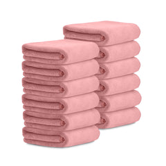 HOUSSE Microfiber Face Towels | Ultra Absorbent, Odour-Free, Quick Dry 450 GSM Face Towel for Home, Gym, Travel, Running and Personal Use | 30x30 cm | Set of 4 in One Colour (Indian Teal, Pack of 4)